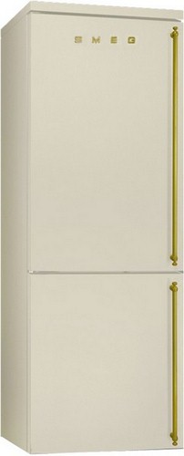 Холодильник двухкамерный Smeg FA8003PS (кремовый/золото) (соло)