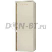 Холодильник двухкамерный Smeg FA8003P (кремовый/золото) (соло)